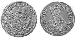4 Kreuzer Principato vescovile di Bamberga (1245–1802) Argento 