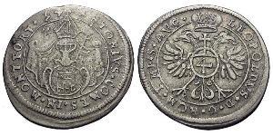 4 Kreuzer Österreich Silber 