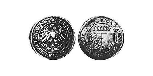 4 Kreuzer Principality of Ansbach (1398–1792) Silver Joachim Ernst, Margrave of Brandenburg-Ansbach (1583 – 1625)