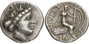 4 Obol / 1 Tetrobol Antigua Grecia (1100BC-330) Plata 