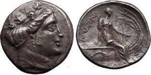 4 Obol / 1 Tetrobol Antikes Griechenland (1100BC-330) Silber 