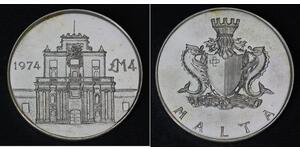 4 Pound Malta (1964 - ) Silver 