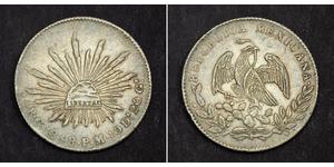 4 Real Mexique Argent 