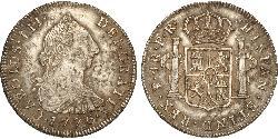4 Real Vice-royauté du Río de la Plata (1776 - 1814) / Bolivie Argent Charles III d