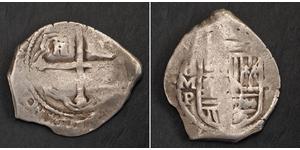 4 Real Vicereame della Nuova Spagna (1519 - 1821) Argento 