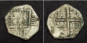 4 Real España Plata Felipe IV de España (1605 -1665)