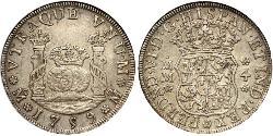 4 Real Virreinato de Nueva España (1519 - 1821) Plata Fernando VI de España (1713-1759)