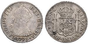 4 Real Vizekönigreich des Río de la Plata (1776 - 1814) / Bolivien Silber Karl III. von Spanien (1716 -1788)
