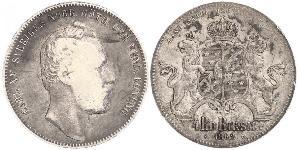 4 Riksdaler United Kingdoms of Sweden and Norway (1814-1905) Серебро Карл XV (1826 - 1872)