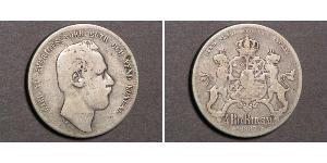 4 Riksdaler United Kingdoms of Sweden and Norway (1814-1905) Серебро Карл XV (1826 - 1872)