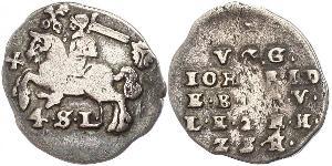 4 Shilling Freie Hansestadt Bremen Silber 