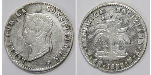 4 Sol Bolivia (1825 - ) Argento 