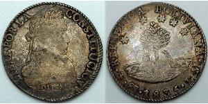 4 Sol Bolivien (1825 - ) Silber 