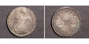 4 Sol Bolivien (1825 - ) Silber 