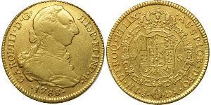 4 Ескудо Чилі Золото Карл III король Іспанії (1716 -1788)