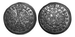 4 Крейцер Ансбах (1398–1792) Срібло 