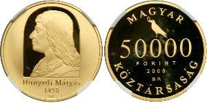 50000 Forint Ungheria (1989 - ) Oro 