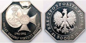 50000 Zloty Third Polish Republic (1991 - )  