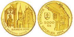 5000 Krone Slovakia (1993 - ) Gold 