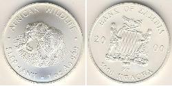 5000 Kwacha Zambia (1964 - ) Argento 