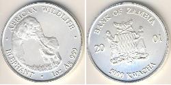 5000 Kwacha Zambia (1964 - ) Plata 