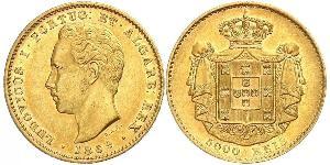 5000 Reis Kingdom of Portugal (1139-1910) Gold Luís I of Portugal (1838 - 1889)
