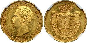 5000 Reis Kingdom of Portugal (1139-1910) Gold Ludwig I. (Portugal) (1838 - 1889)