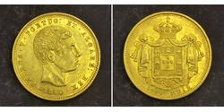 5000 Reis Regno del Portogallo (1139-1910) Oro Peter V of Portugal (1837-1861)