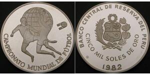 5000 Sol Peru Silver 