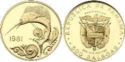 500 Balboa Panama Gold 