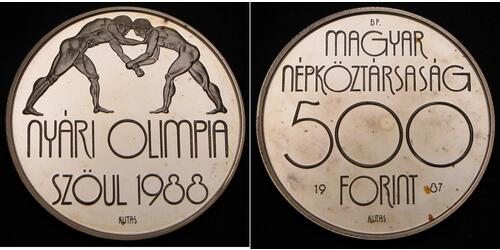 500 Forint Hongrie Argent 