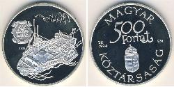 500 Forint Hungary (1989 - ) Silver 