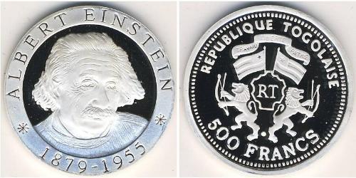500 Franc 多哥 銀 