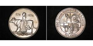 500 Krone Islanda (1944 - ) Argento 