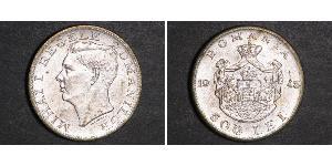 500 Leu Regno di Romania (1881-1947) Argento Michele I di Romania