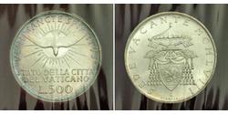 500 Lira Città del Vaticano Argento 