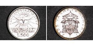 500 Lira Città del Vaticano Argento 