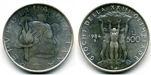 500 Lira Italia Argento 