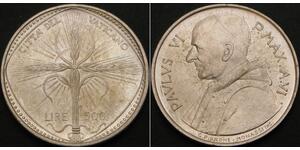 500 Lira Vaticano (1926-) Argento 
