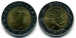 500 Lira Italie Bilame 
