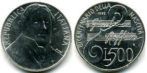 500 Lira Italien Silber 