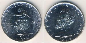 500 Lira Italien Silber 