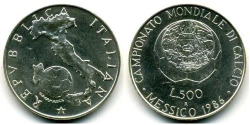 500 Lira Italien Silber 