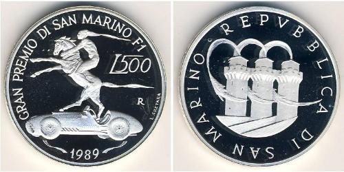 500 Lira San Marino (301 - ) Silber 