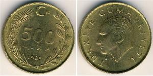 500 Lira Turchia (1923 - )  