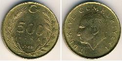 500 Lira Türkei (1923 - )  
