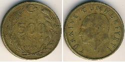 500 Lira Türkei (1923 - )  