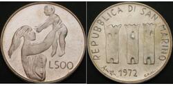 500 Lira 圣马力诺 (301 - ) 銀 