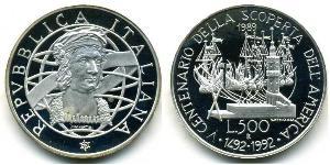 500 Lira 意大利 銀 