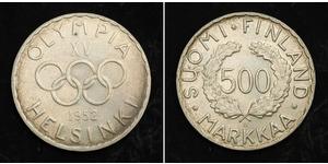 500 Mark Finlande (1917 - ) Argent 